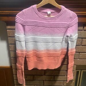 Ivivva Ombre Stripe Knit Sweater